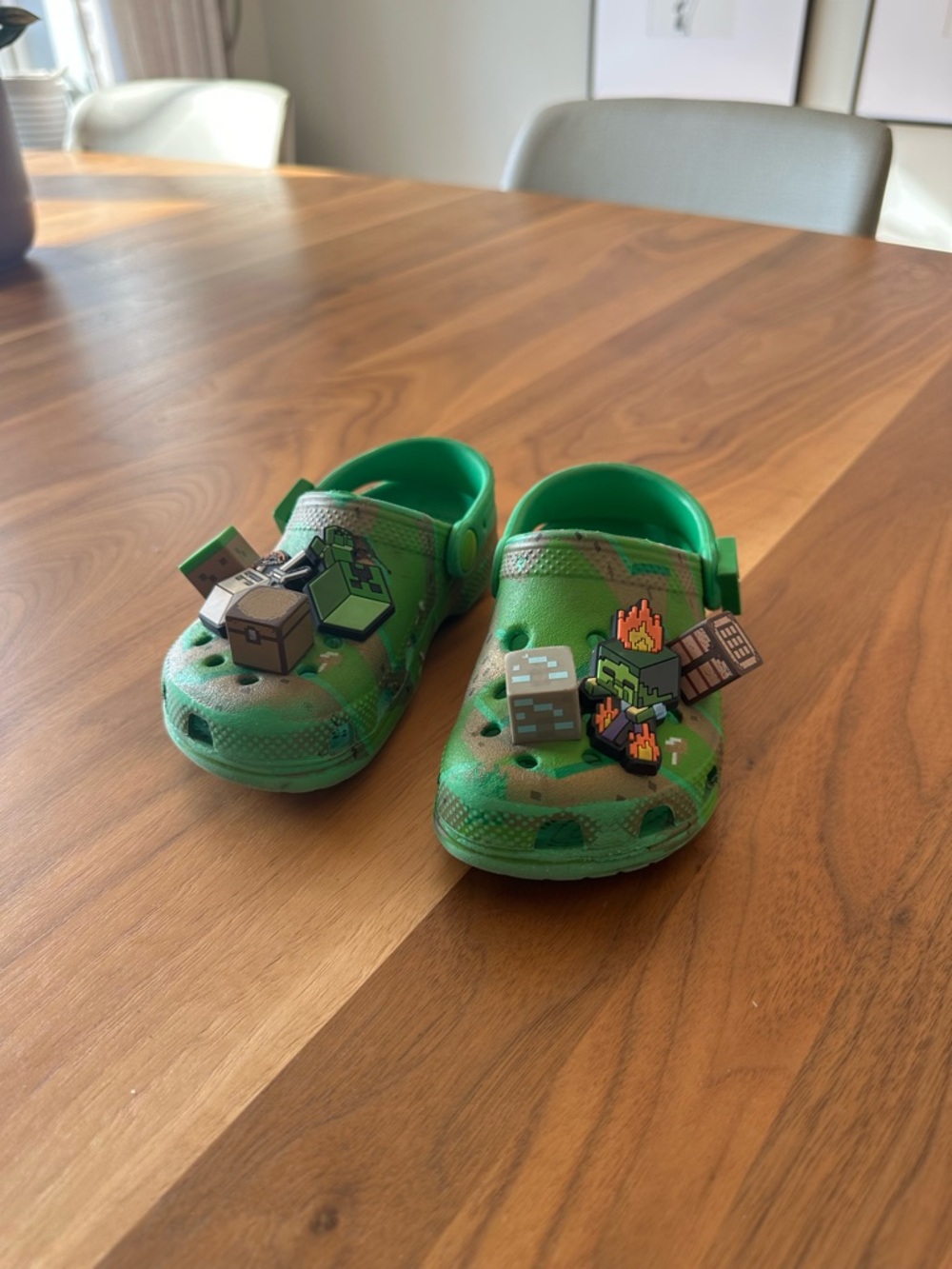 Minecraft Crocs size 9